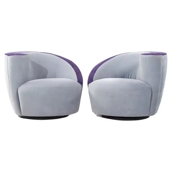 Weiman Nautilus Postmodern Swivel Chairs