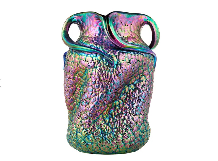 Loetz Lava Vase